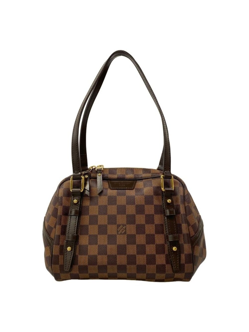 Louis Vuitton Shoulder Bag Damier Rivington PM Ebene